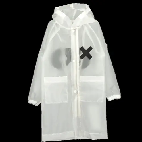 透明 PVC 雨衣